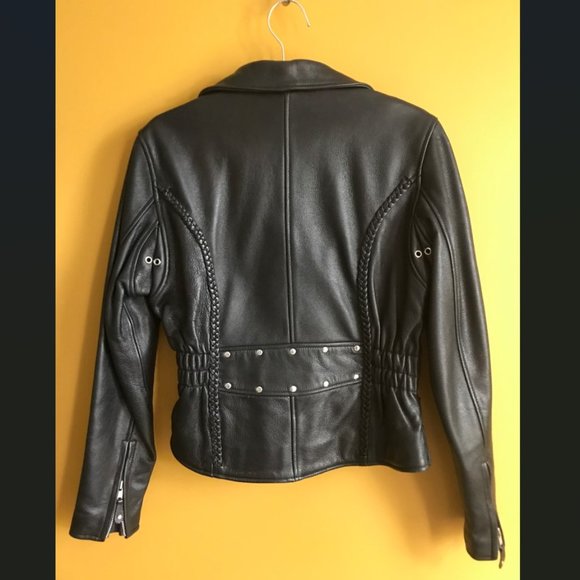 Classic Leather Gear Jacket - Picture 2 of 8
